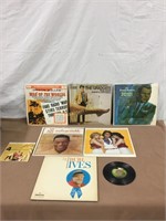 Large lot of vinyl records