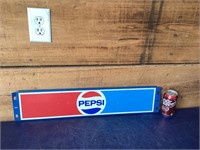 Pepsi display Rack sign