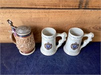 Navy mugs and stein