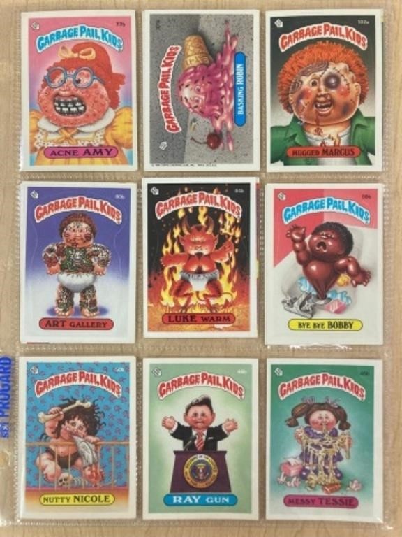 52 GARBAGE PAIL KIDS STICKERS