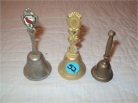 Brass Set of 3 Bells