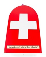 Copper Switzerland Sign 23.5" x 15.5"