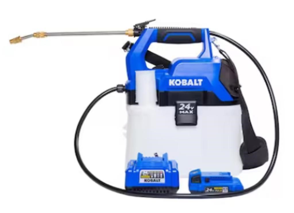 $100.00 Kobalt 2.11-Gallons Plastic 24-volt