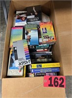VHS tapes & DVD's