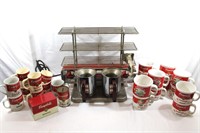 Campbell's Diner Soup Warmer, Mugs+