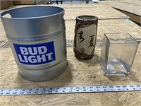Bud Light Beer Carrier, Vases