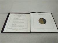 5 Franklin mint record society records- opened