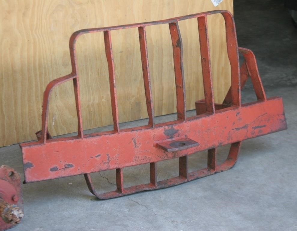 Tractor Bumper with Brush Guasrd and New Stump