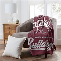 Mississippi State Bulldogs 50x60 Throw