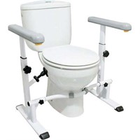 KMINA Toilet Safety Rails for Elderly (330 lbs)