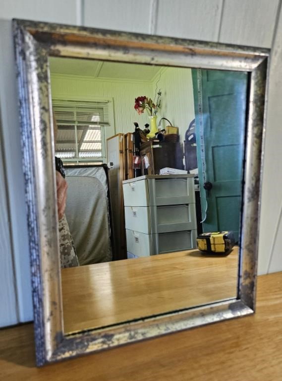 12x9 framed mirror