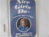Nice Girls Do Book By Dr. Irene Kassorla 1980