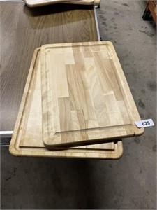 (2) Wood Carving Boards