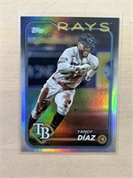 Yandy Diaz 2024 Topps Rainbow Foil