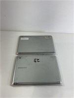 2 Samsung Chrome Notebooks