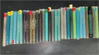 30 Tube Containers Full Seed Beads