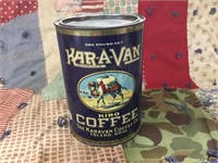 Kar-A-Van Coffee Tin