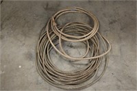 TWO RODEO TYPE ROPES