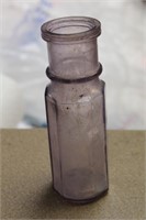 Vintage Amethyst Bottle