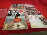 LOOK MAGAZINES FROM 1949 - 1964, MOST OF THEM