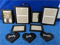 Beautiful Hearts Family Frame Set 9pc For