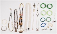Mixed Jewelry - Jade, Silver, Pearl, Lapis, More.