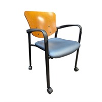 HAWORTH IMPROV SEATING - CHAIR W/ ARMS & CASTERS
