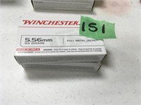 Winchester 5.56mm 55 grain FMJ 40 rounds