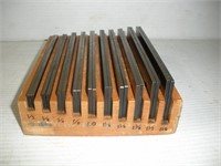 Carbide Steel Parraell Set 6" 1/2- 1 5/8ths