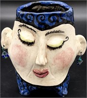 Justine Ferreri Sculpture Face Vase