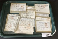 1800s Historical Correspondence, Ephemera.