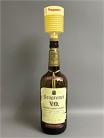 Empty 3.78 Litre Seagram's Whisky Pump Bottle