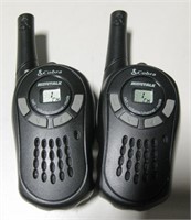 Pair Of Cobra Multi-Channel Walkie Talkies - Works