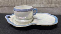 Japanese Lustre Cup & Saucer Made In Shofu