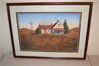 Jean Van Meter Framed Water Color Painting