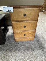 END TABLE WITH DRAWERS