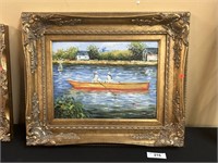 Framed Hand Painted Reproduction