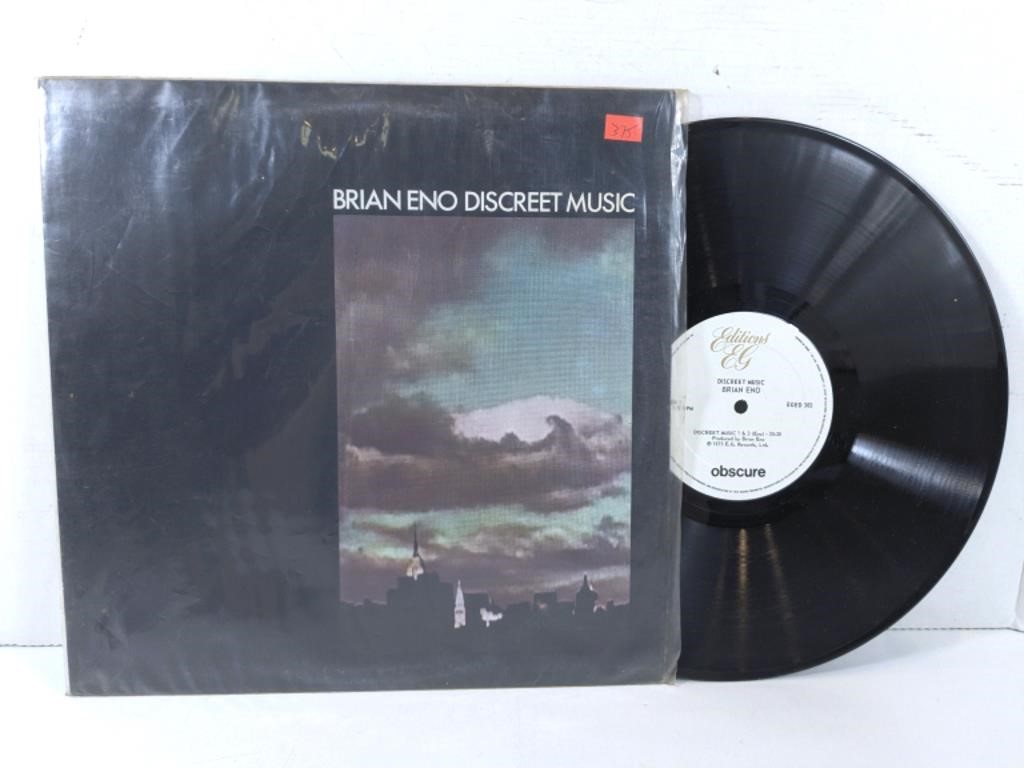 GUC Brian Eno "Discreet Music" Vinyl Record