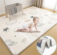 FOLDABLE BABY PLAYMAT 72X60IN