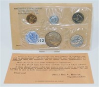 1961 U.S. Mint Silver Proof Set in Package