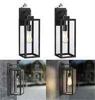 Large Size Wall Lights Outdoor Dusk to Dawn, 18 In