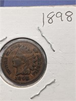 F 1898 Indian Head Penny