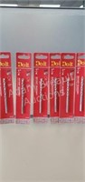 6 Do it 1/4" masonry drill bits, new