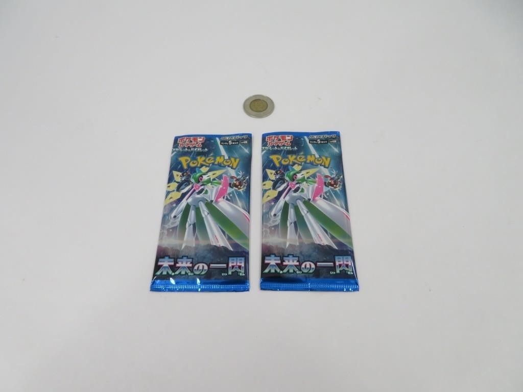 2 pack neufs de cartes Pokémon japonaise