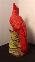 5” x 9.5” Tall Bisque “Cardinal” Figurine!