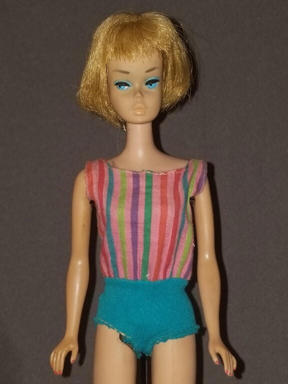 stof in de ogen gooien parfum Het hotel 1965 Barbie American Girl doll | Tom Hall Auctions, Inc