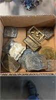 BX OF BELT BUCKLES-NATIONAL FINALS RODEO & OTHERS