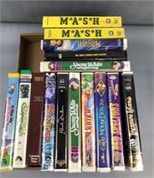 VHS tapes