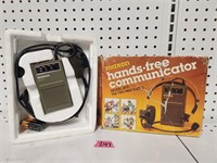 Vtg Nib Maxon Hands-free Communicator