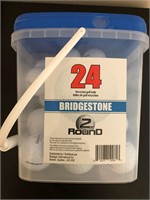 Bridgestone Golf Balls Bucket Round Two Pack of 2s